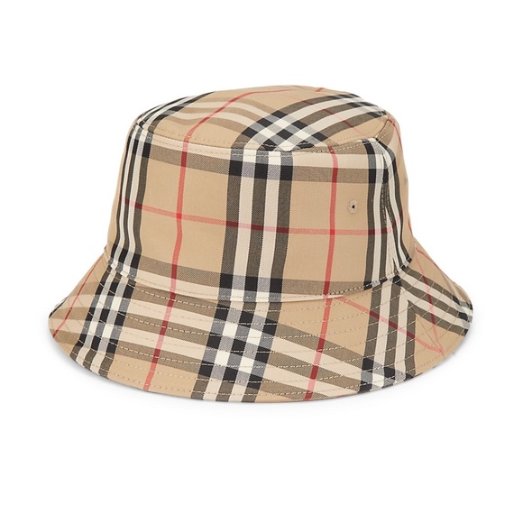 Burberry Panel Archive Check Bucket Hat - Picture 1 of 2